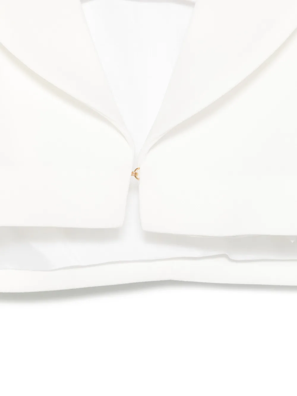 Elisabetta Franchi La Mia Bambina Cropped blazer Wit