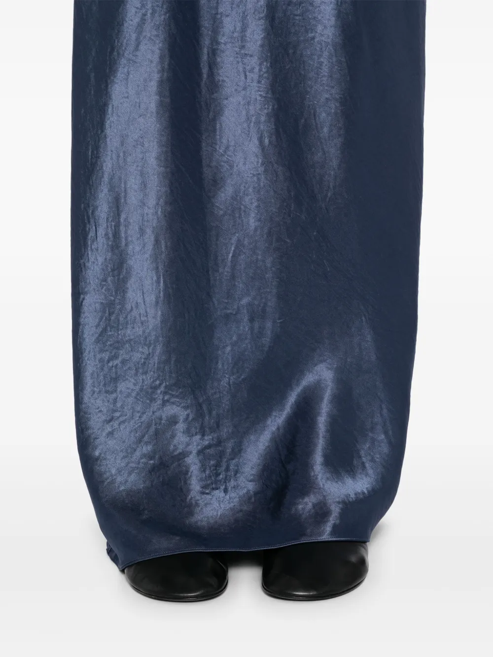 Shop Vince Maxi Skirt In Blue