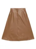 Veronica Beard Louise midi skirt - Brown
