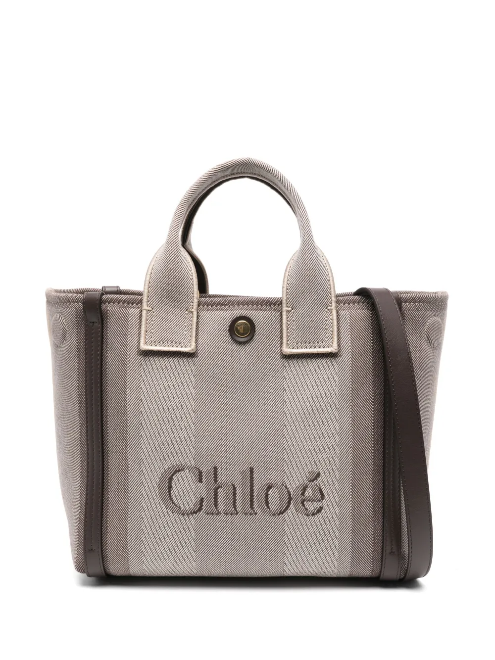 Chloé Carry kleine shopper Bruin