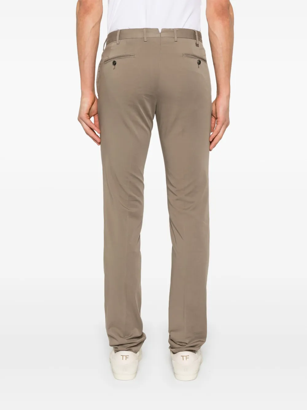 PT Torino Slim-fit broek Bruin