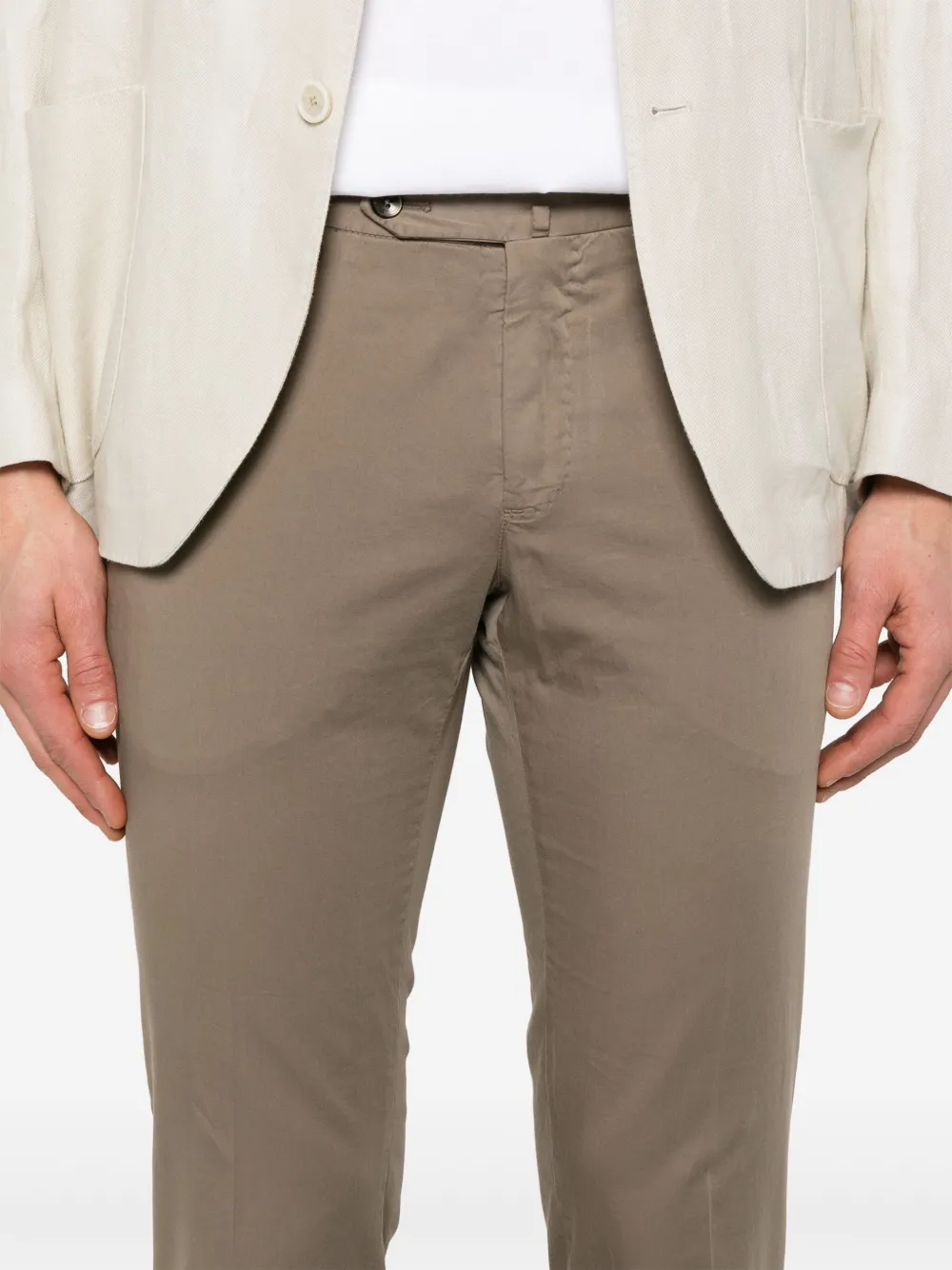 PT Torino Slim-fit broek Bruin
