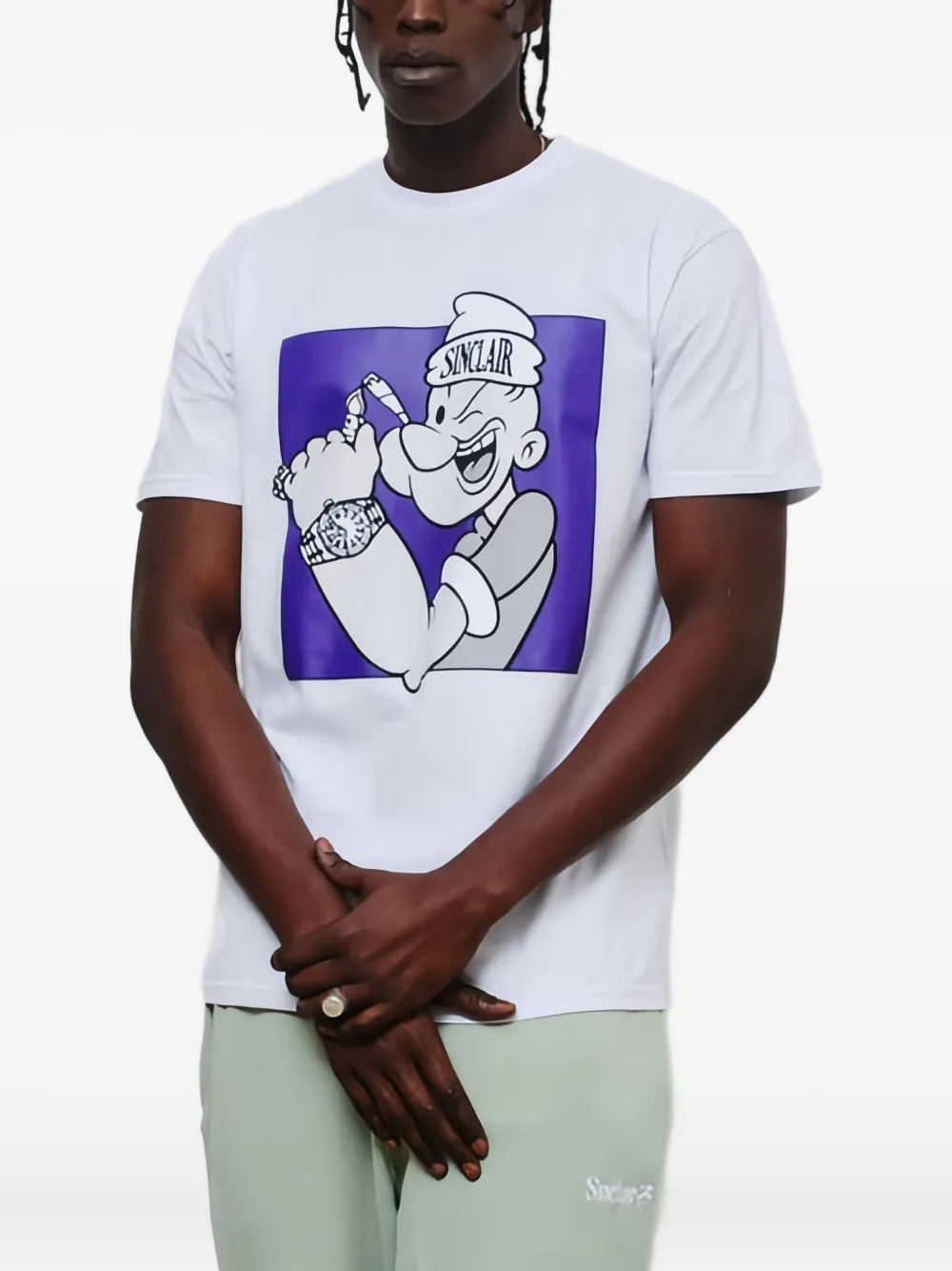 Sinclair Popeye-print t-shirt | T-Shirts | Image 2