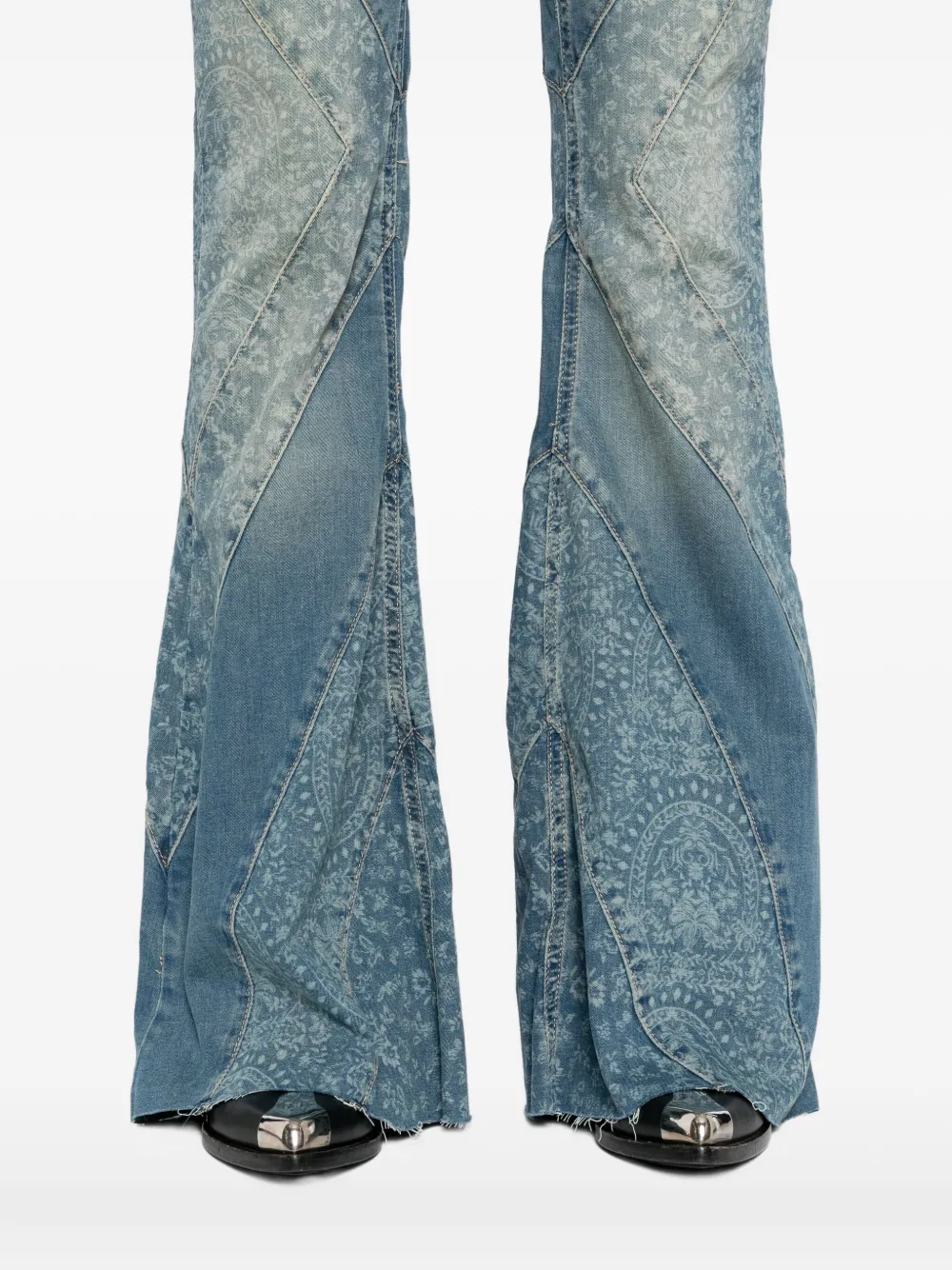 Free People Mermaid jeans Blauw