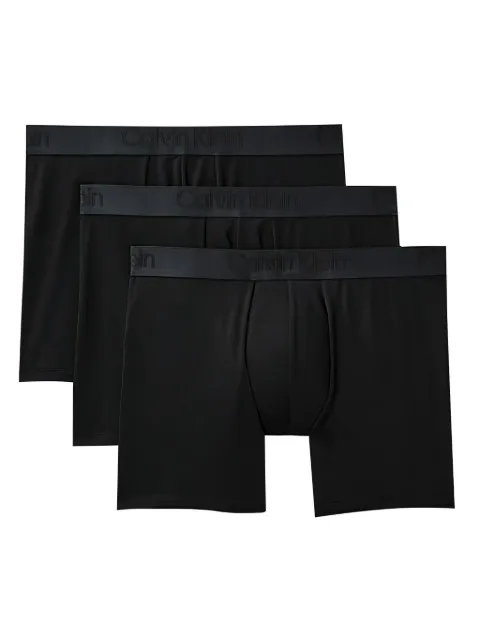 Calvin Klein elastic-waistband boxer briefs (pack of three)