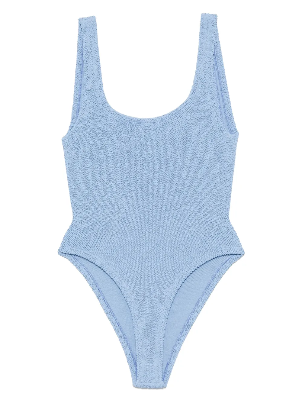 Hunza G Badpak met vierkante hals Blauw