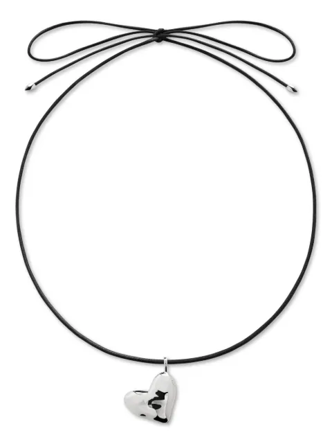 Monica Vinader heart-pendant necklace