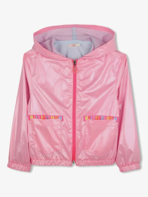 Billieblush logo-print jacket 
