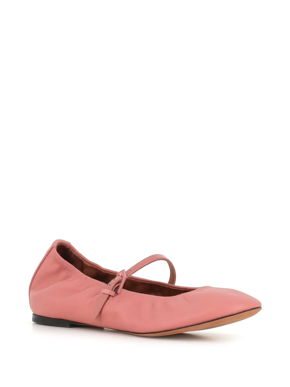 Lanvin leather ballet flats - Roze