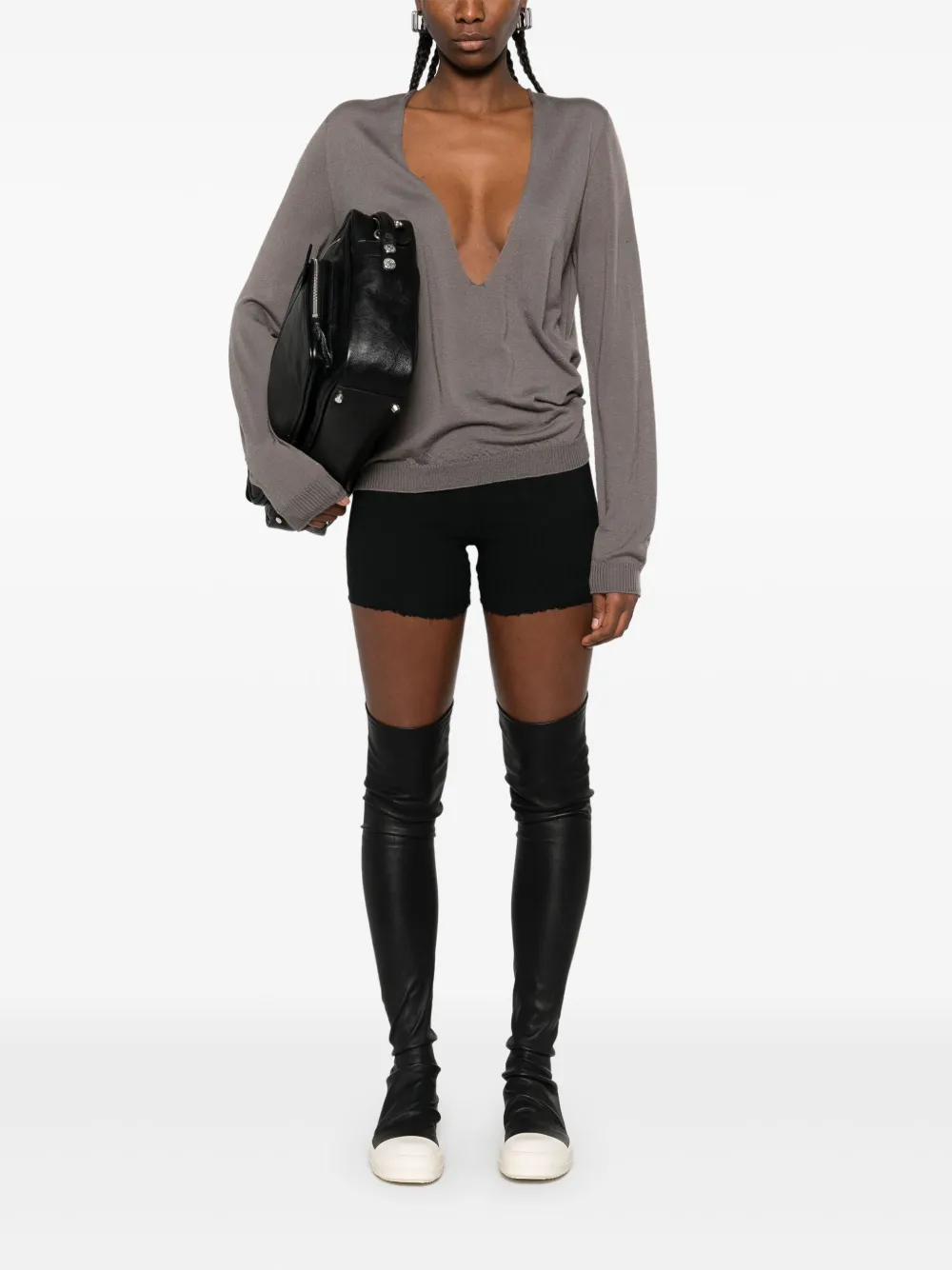 Rick Owens Extreme trui - Bruin