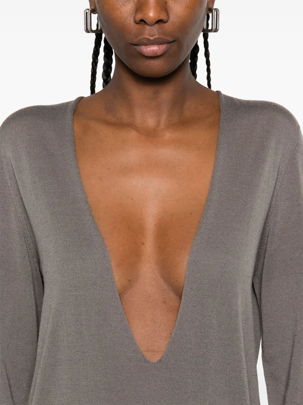 Rick Owens Extreme trui Bruin