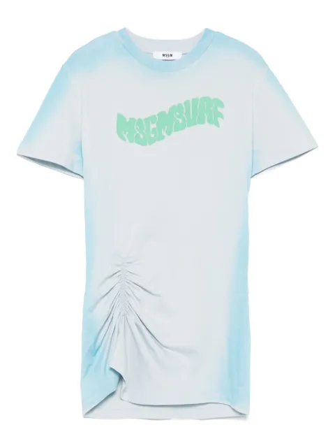 MSGM Kids airbrushed mini dress