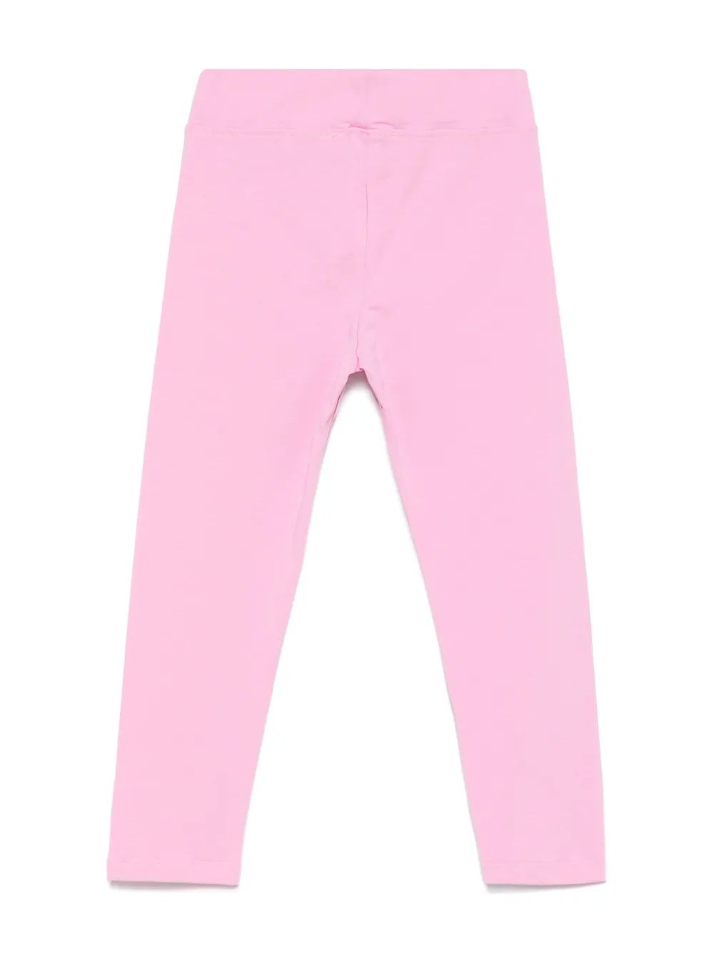 MSGM Kids Legging met geborduurd logo - Roze