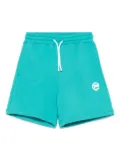 MSGM Kids fleece shorts - Blue