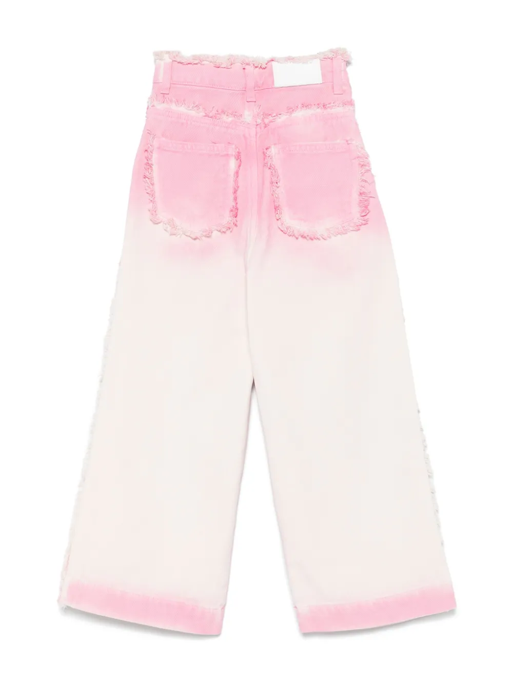 MSGM Kids Airbrushed jeans - Roze