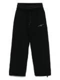 MSGM Kids layer-detailed sweatpants - Black