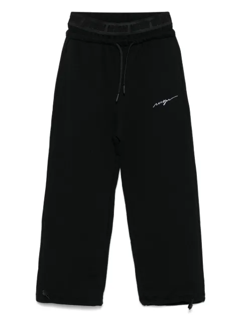 MSGM Kids Calça esportiva com sobreposição