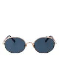 Matsuda oval-frame sunglasses - Gold