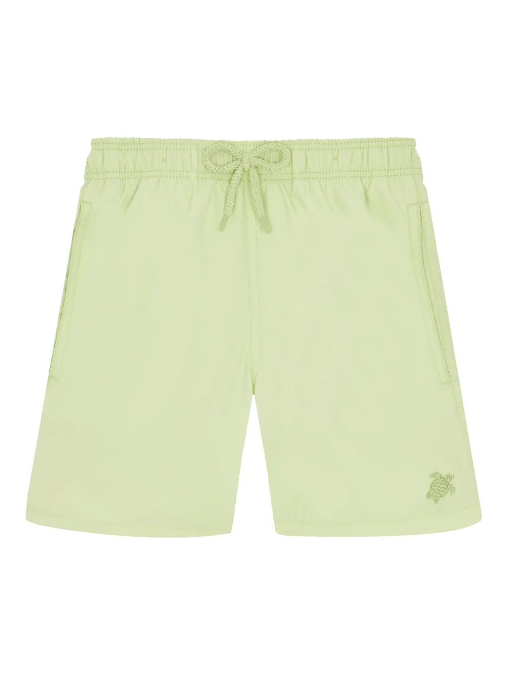 Vilebrequin Kids Solid スイムショーツ - グリーン Vilebrequin Kids Solid スイムショーツ - グリーン