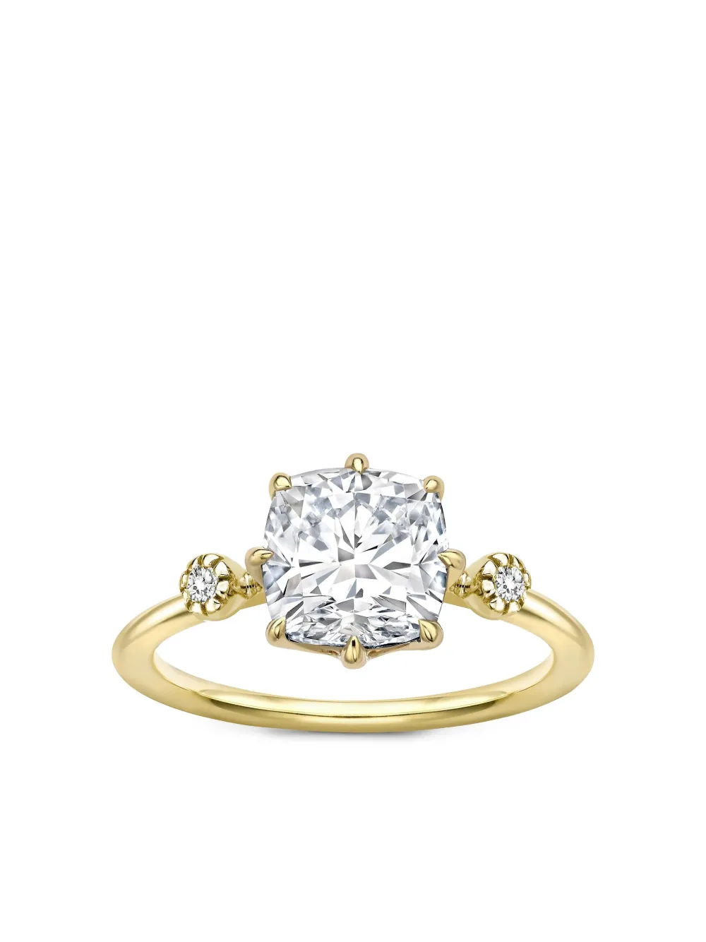 Dinny Hall Iris ダイヤモンド リング 14Kイエローゴールド - ゴールドトーン Dinny Hall Iris ダイヤモンド リング 14Kイエローゴールド - ゴールドトーン