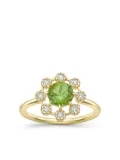 Dinny Hall 14K yellow gold Celandine tourmaline and diamond ring