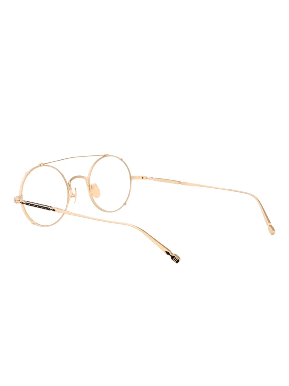Matsuda Bril met rond montuur Goud