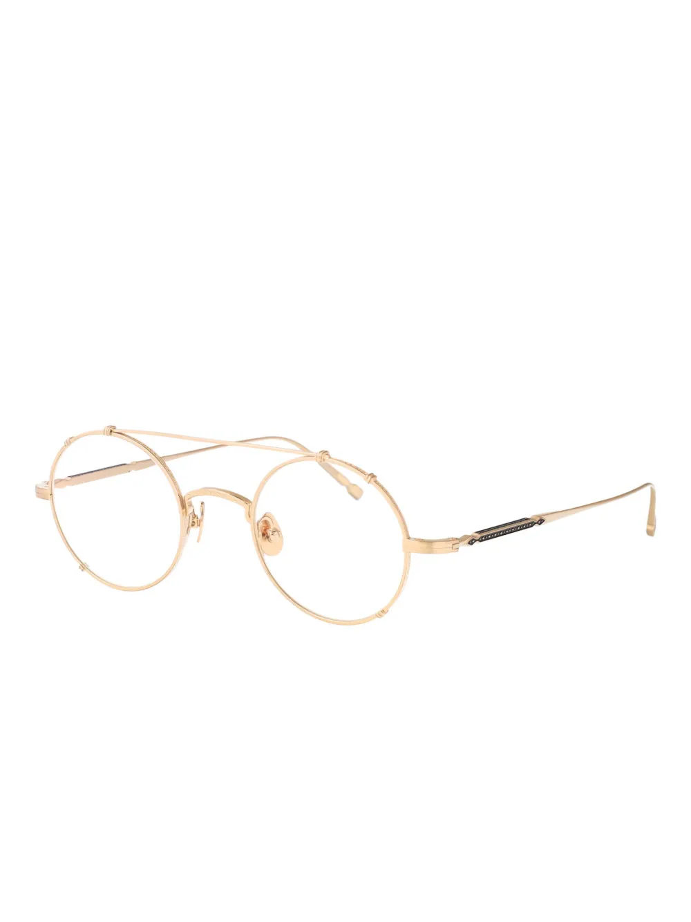 Matsuda round frame glasses - Goud