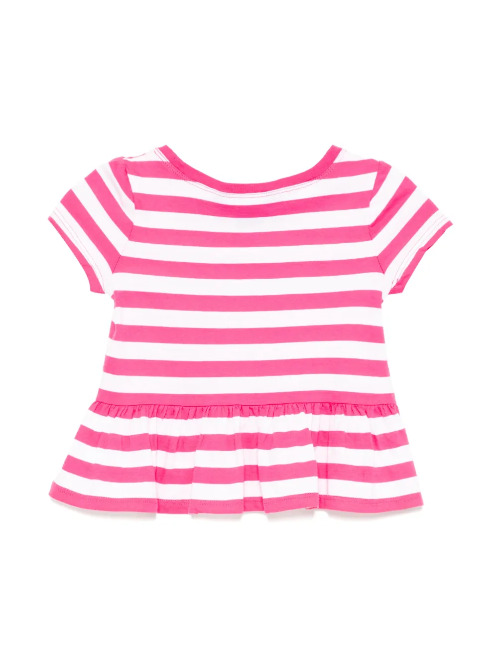 POLO RALPH LAUREN KIDS T-shirt met geborduurd logo - Roze