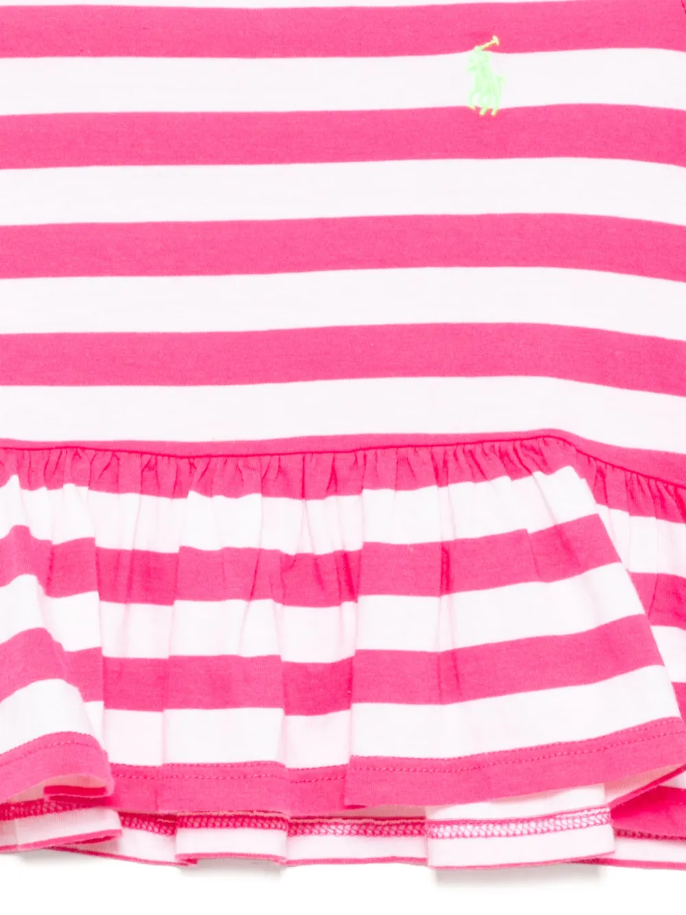 POLO RALPH LAUREN KIDS T-shirt met geborduurd logo Roze