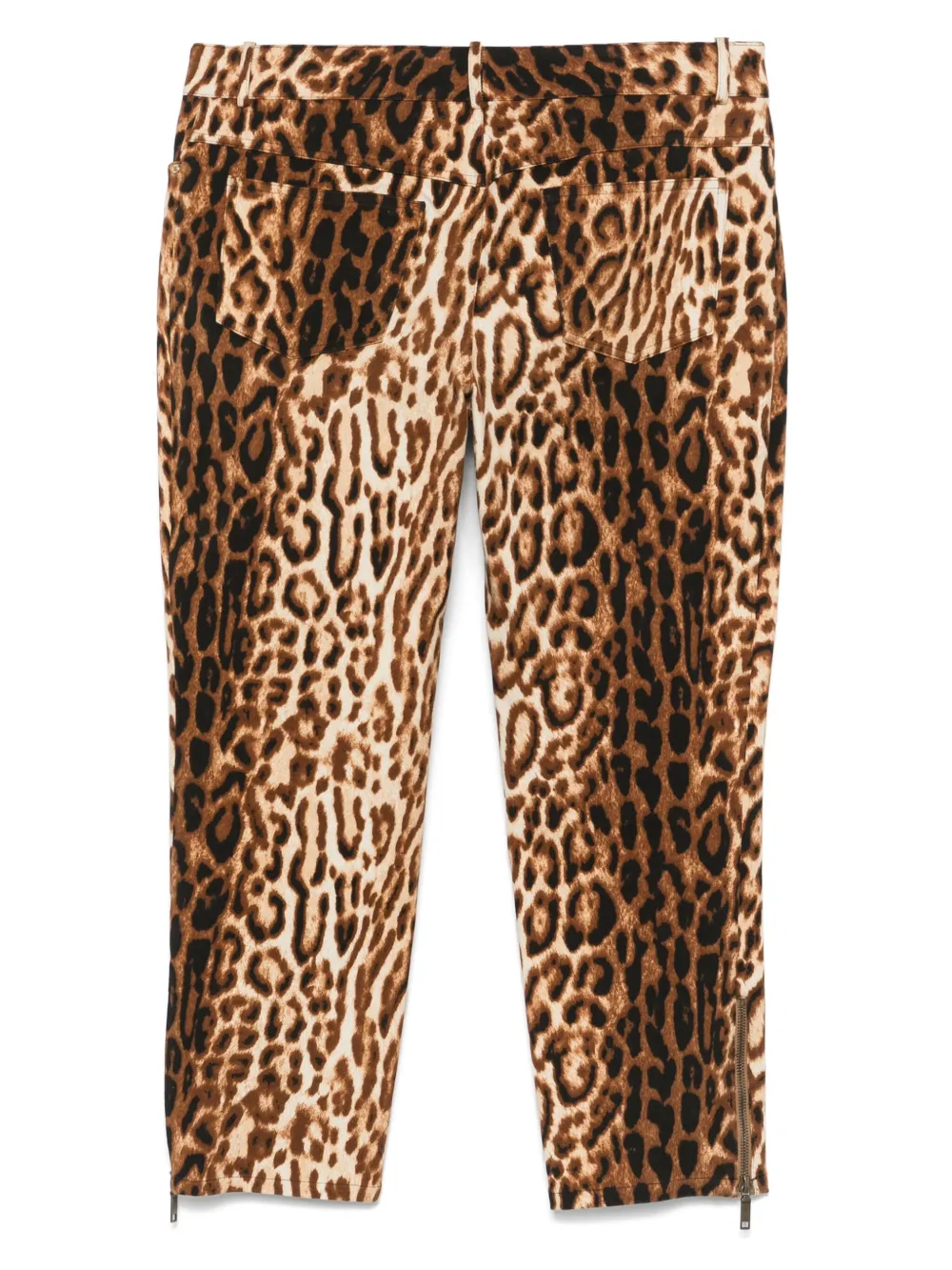 Céline Pre-Owned 10s broek met luipaardprint - Bruin