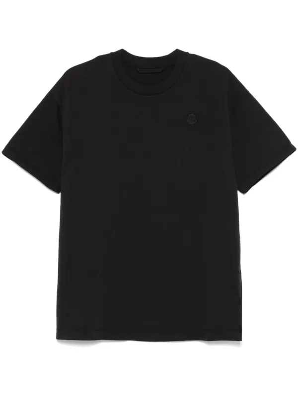 MONCLER◇Tシャツ/--/コットン/BLK/MAGLIA T-SHIRT 大人気