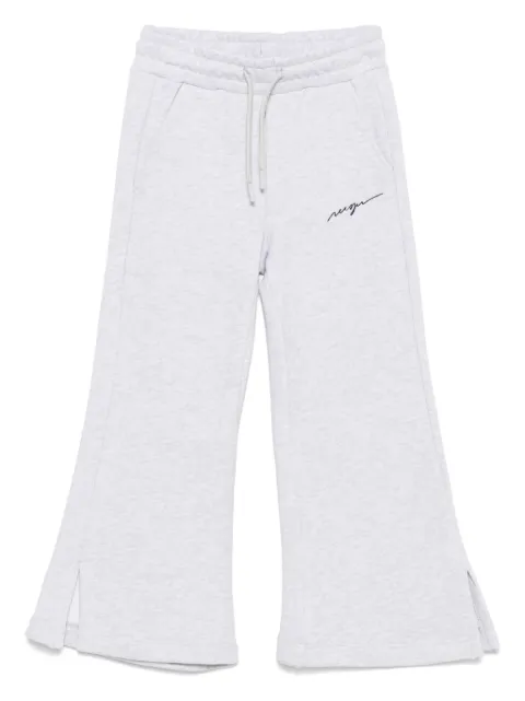 MSGM Kids pants con logo bordado