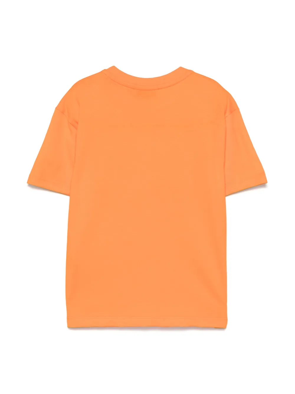 MSGM Kids T-shirt met logoprint - Oranje