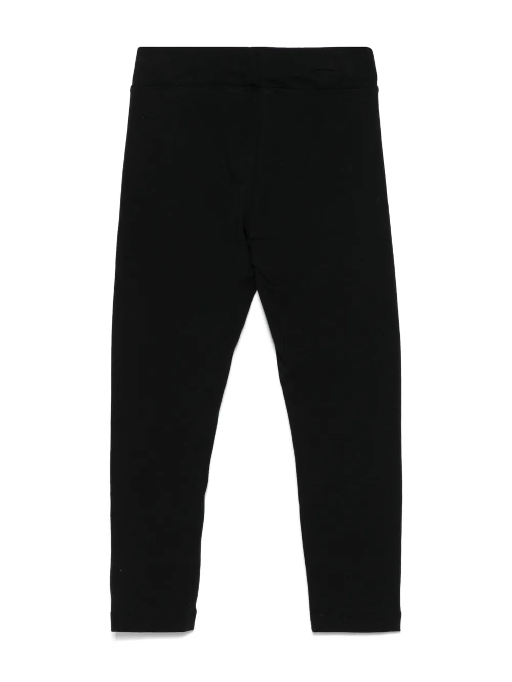 MSGM Kids Legging met geborduurd logo - Zwart