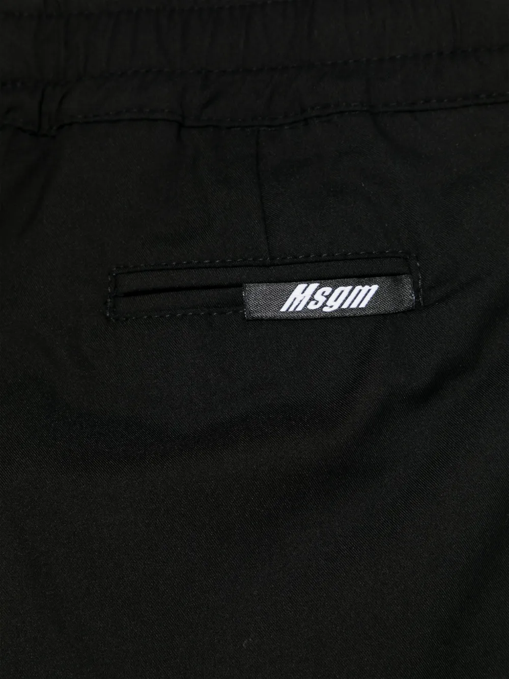 MSGM Kids Slim-fit broek Zwart