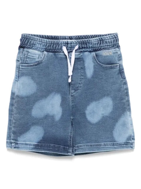 MSGM Kids denim shorts