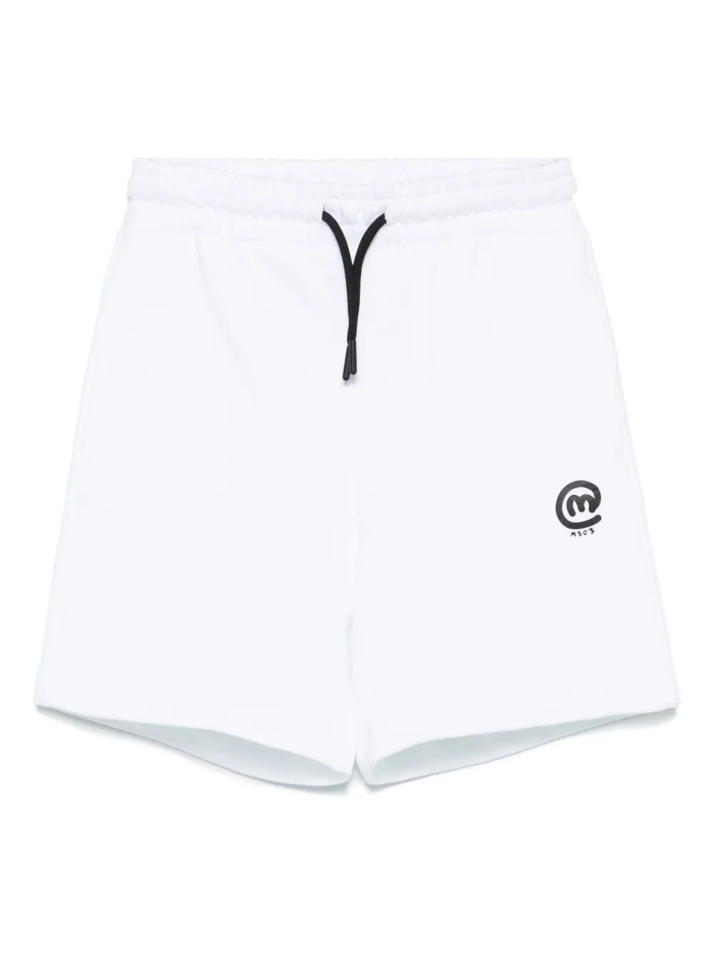 MSGM Kids Fleece shorts Wit