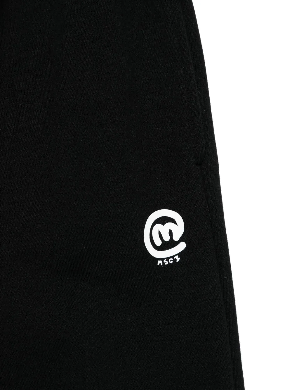 MSGM Kids Fleece trainingsbroek Zwart