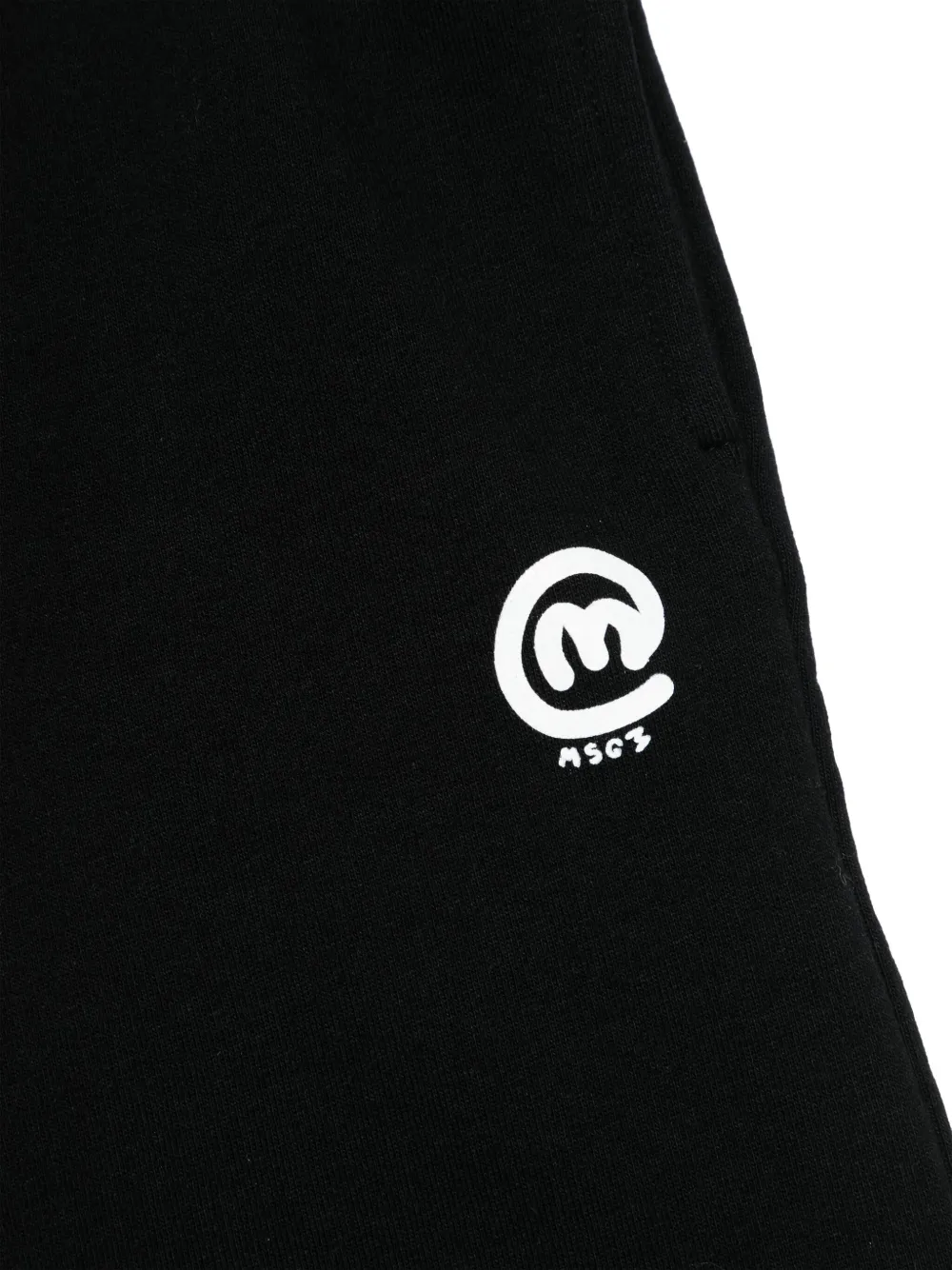 MSGM Kids Fleece shorts Zwart