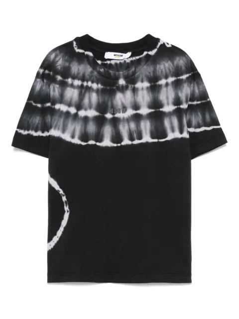 MSGM Kids playera con estampado tie dye