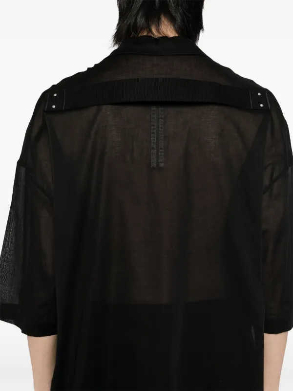 Rick Owens Magnum Tommy シャツ | ブラック | FARFETCH JP