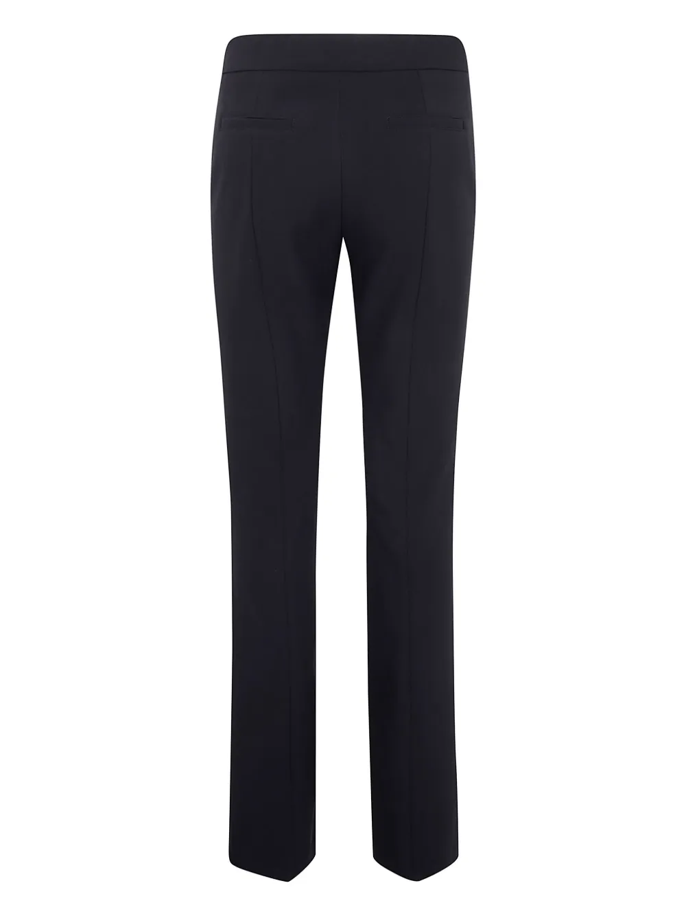 Blugirl pressed-crease trousers - Zwart