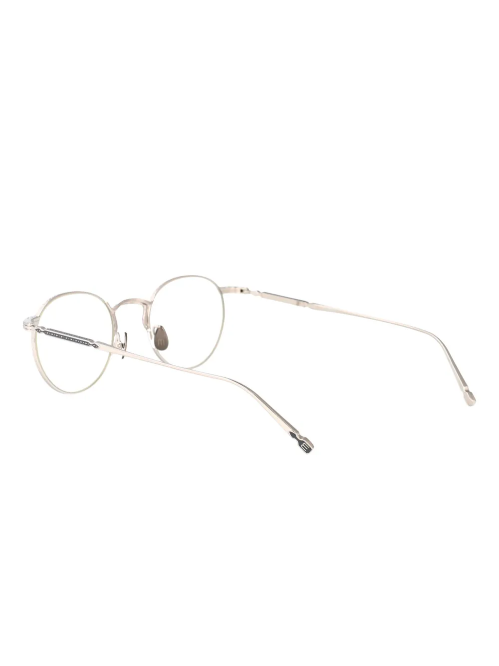 Matsuda Bril met rond montuur Zilver