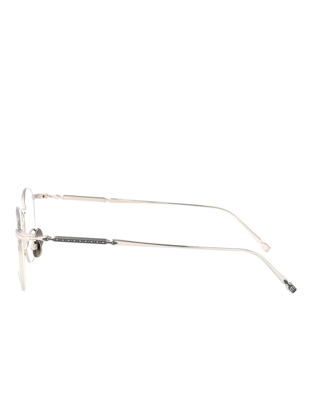 Matsuda Bril met rond montuur Zilver