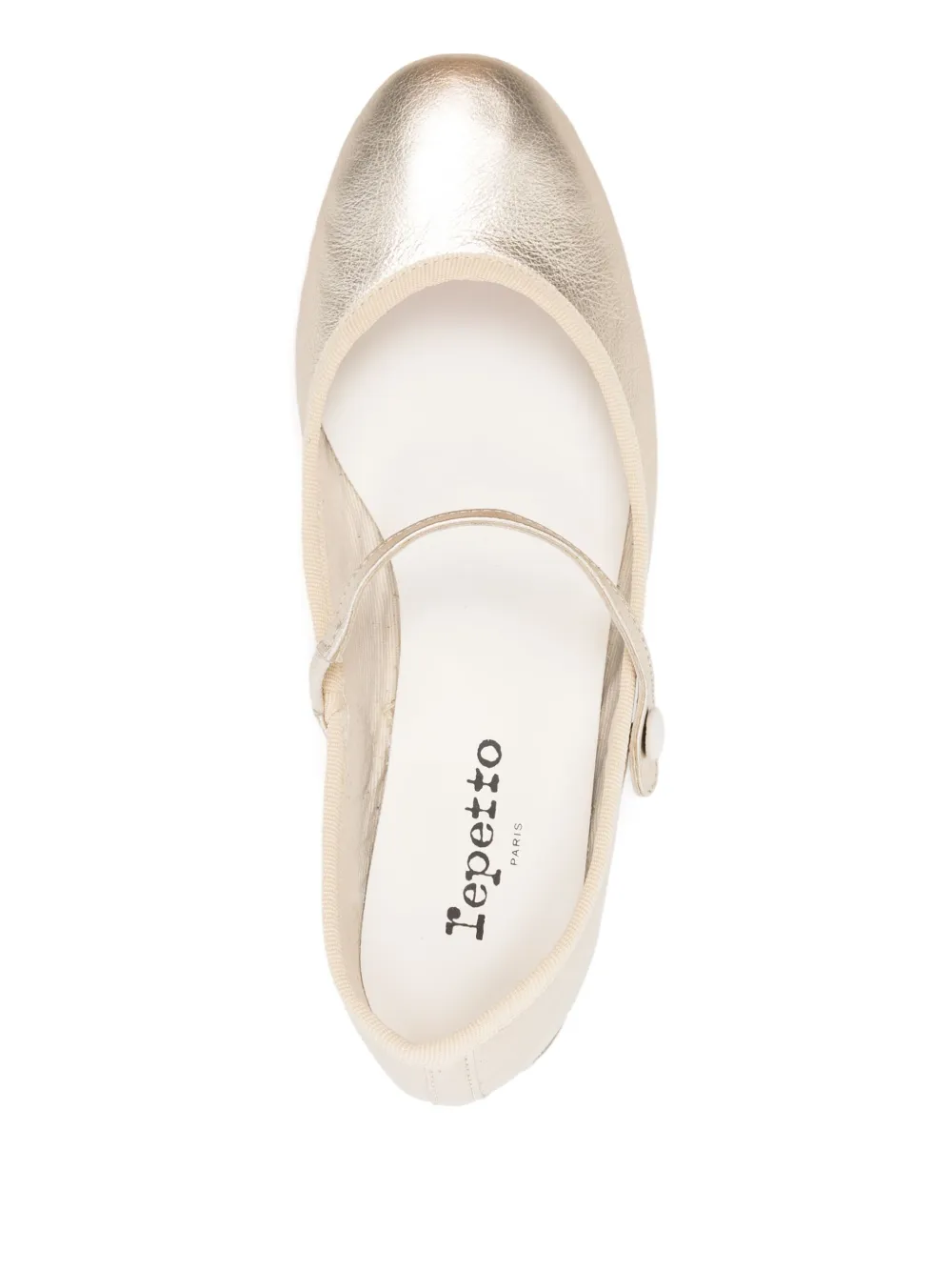 Repetto 30 mm Rose pumps Goud