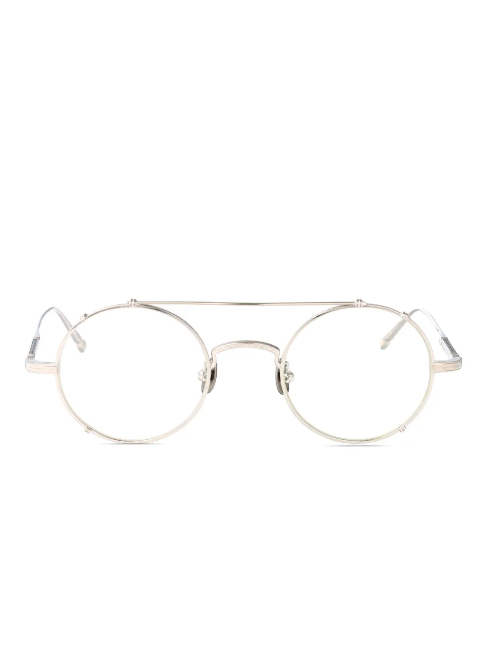 Matsuda double-bridge glasses | Silver | Image 1