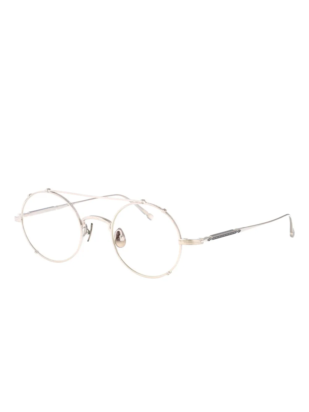 Matsuda double-bridge glasses - Zilver