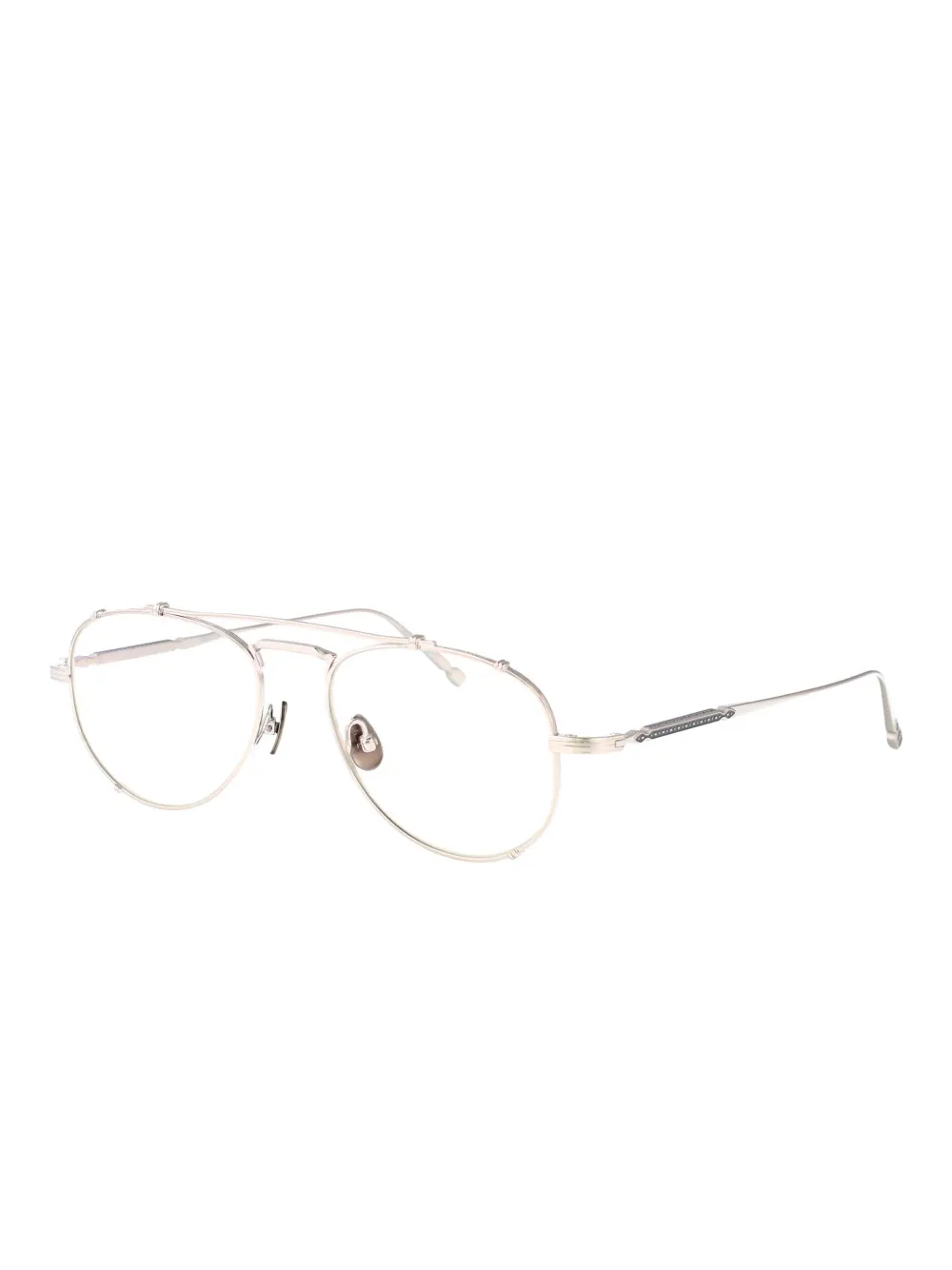 Matsuda double-bridge glasses - Zilver