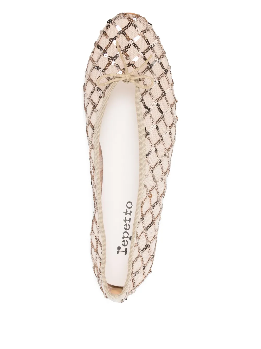 Repetto Lililouh ballerina's Beige