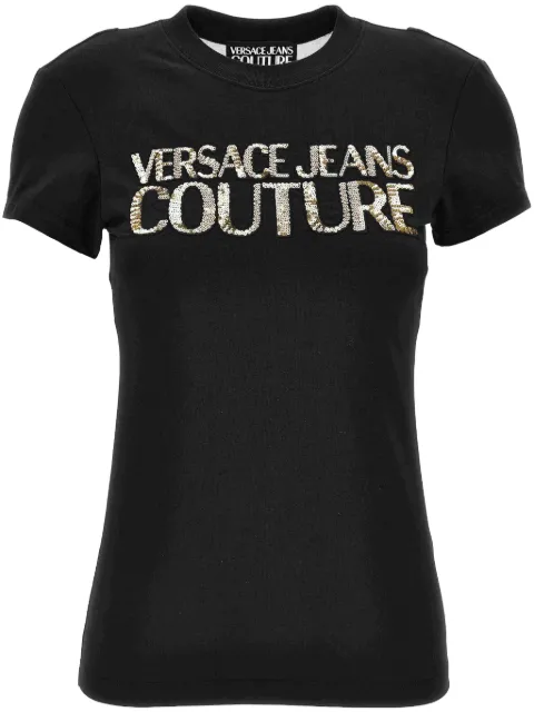 Versace Jeans Couture تيشيرت مزين